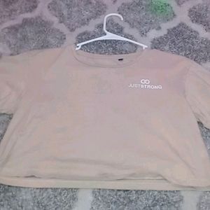 Just strong crop top